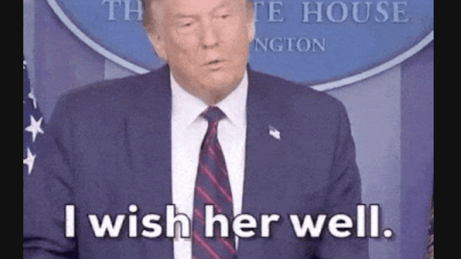 Would you wish a convicted child sex trafficker well?