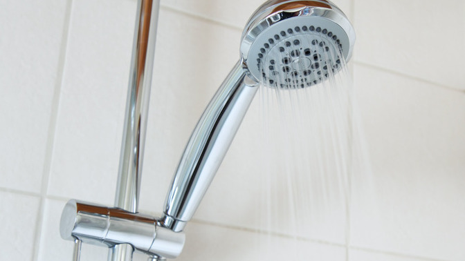 What do you do when the shower breaks?