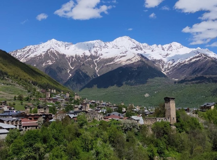 Which region of the Georgian Caucasus should I visit?