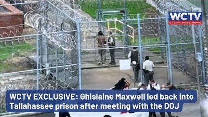 Did you see Ghislane Maxwell return to prison?