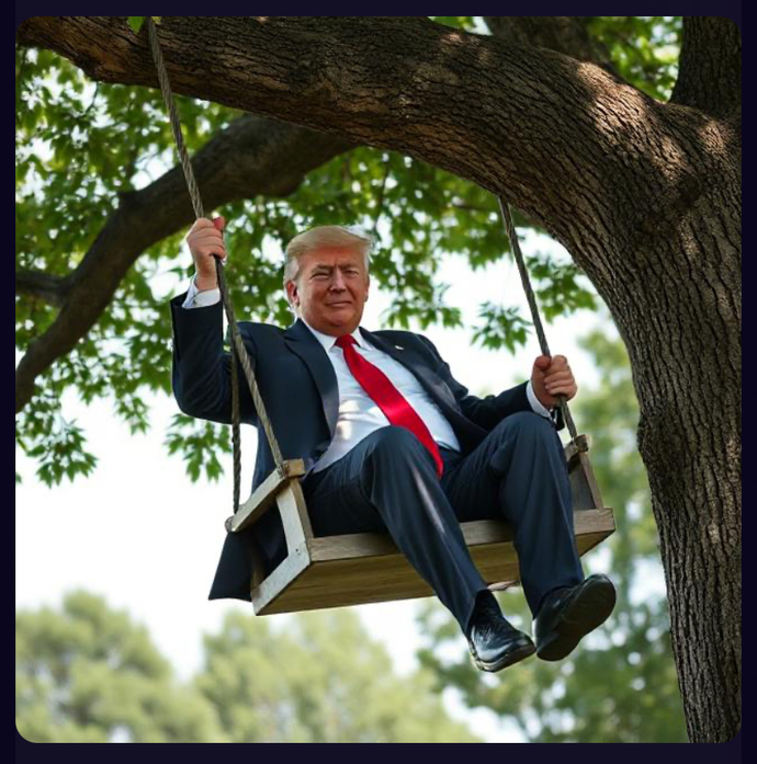 "Hanging onto my childish ways."