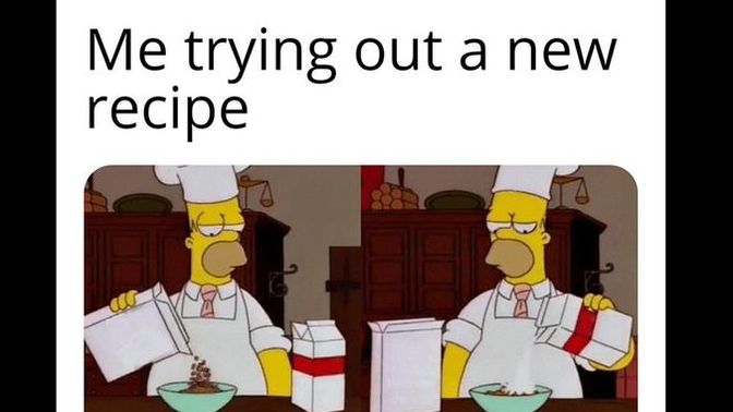 Where do you find new recipes?