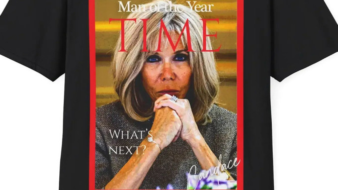 Would you like to get a Brigitte Macron t-shirt?