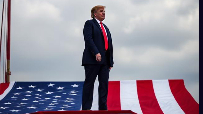 Can you list something that proves Trump is *unpatriotic?