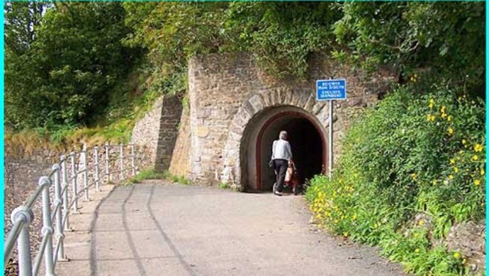 How do you feel about walking through tunnels?