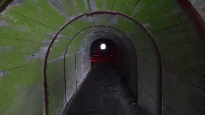 How do you feel about walking through tunnels?