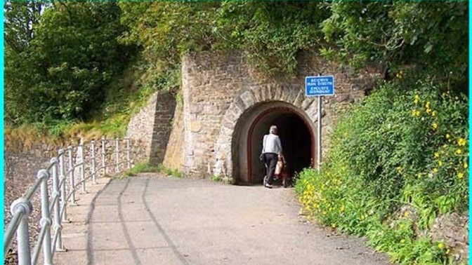 How do you feel about walking through tunnels?