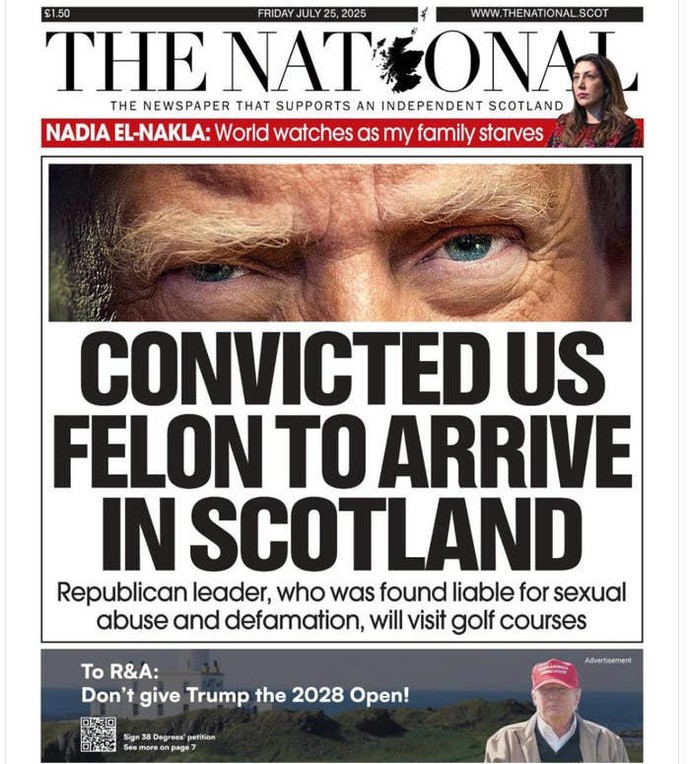 Do you like how Scotland welcomed Trump?