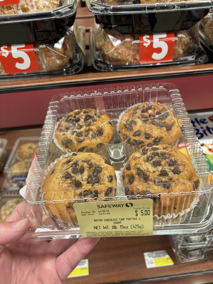 Which muffins from Safeway ?