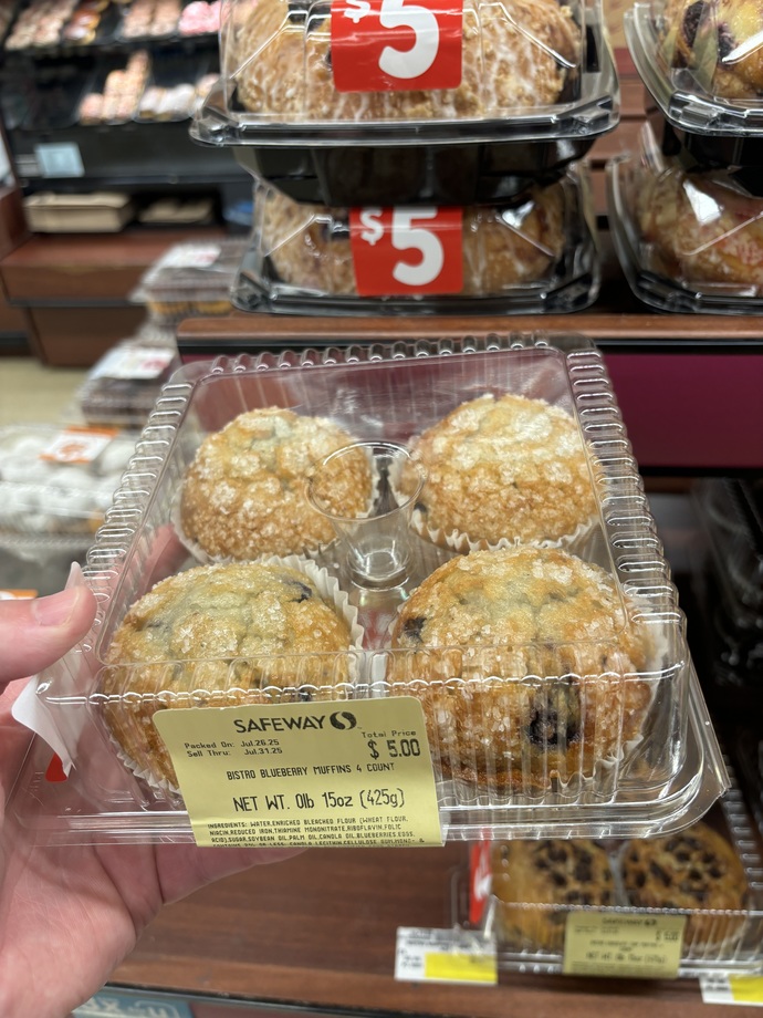 Which muffins from Safeway ?