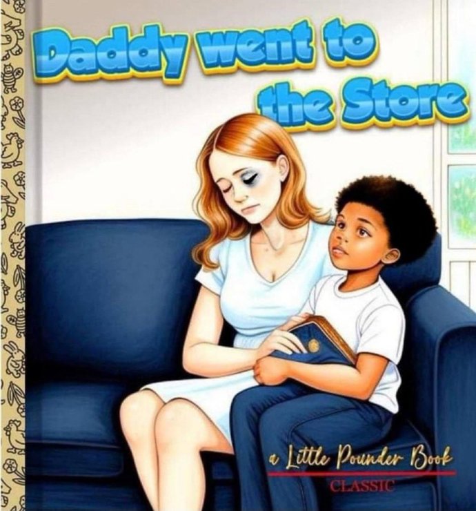 Why do white men have issues with single moms that have half black children?