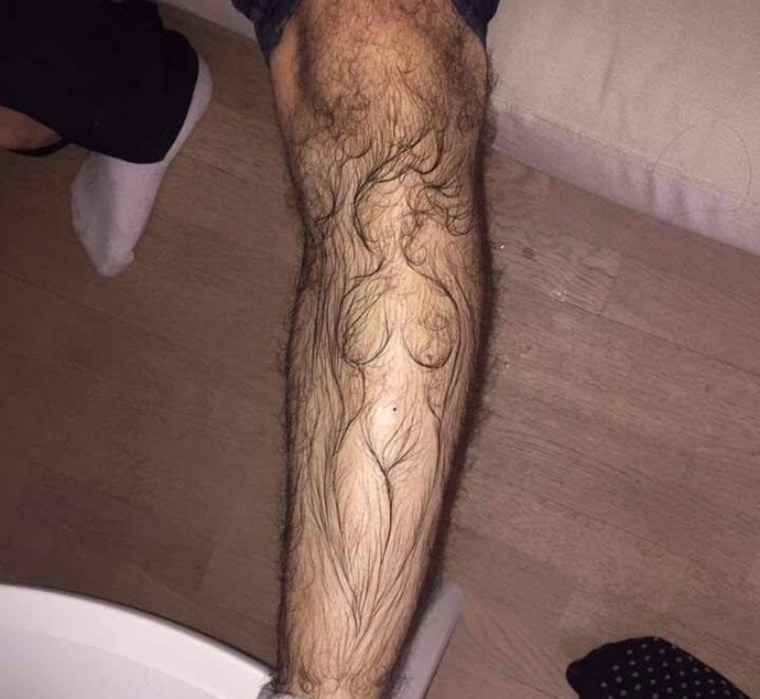 How do you remove leg hair?