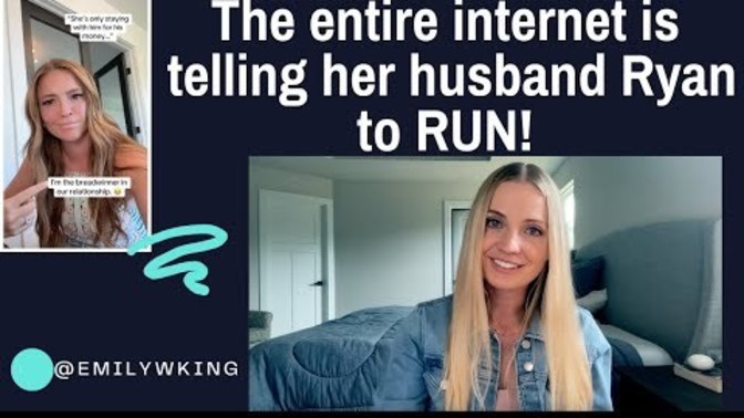 What do you think of a woman who admits her husband is perfect, on video, that he is a good father, and so on, Admitting she's divorcing on tiktok?