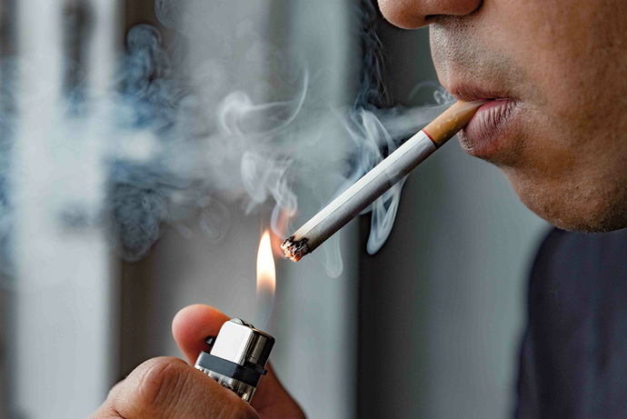In your opinion, is smoking two cigarettes per day less harmful than smoking an entire pack a day?
