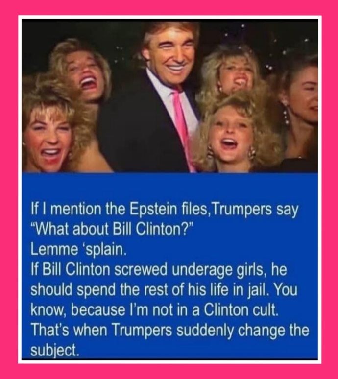 Over to you MAGA? I'd like to know what the story is in MAGA land?