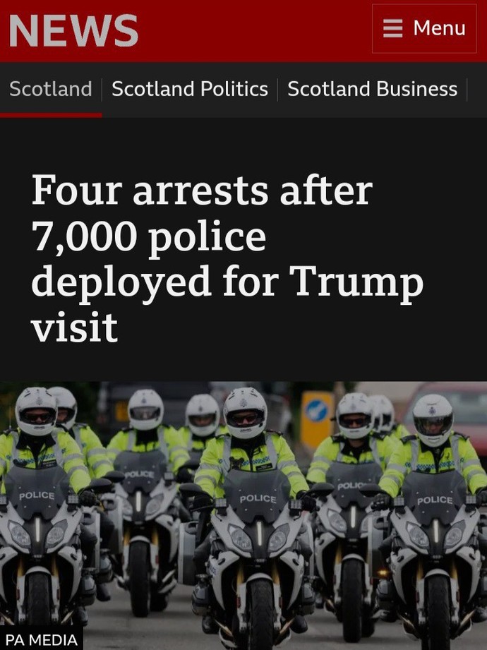 How much security does Trump get?