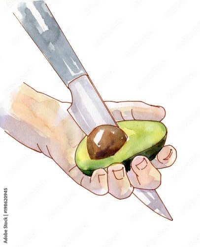 Have you ever been injured by an avocado?