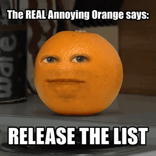 List, what list?