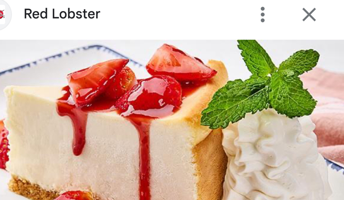 Red Lobster is offering me a free cake this month, what type should I get?