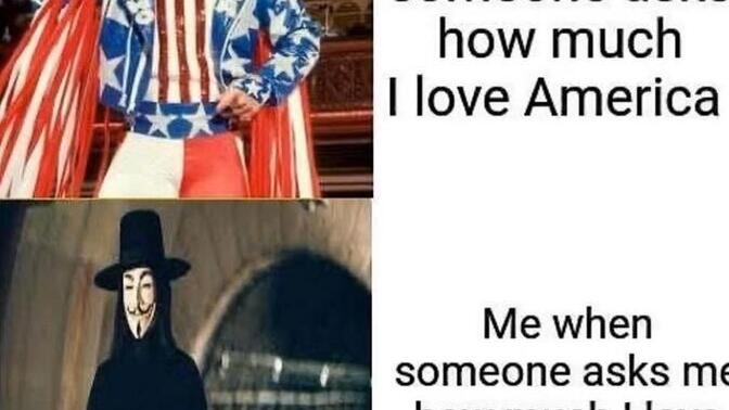 How can you love a country but hate its govt?