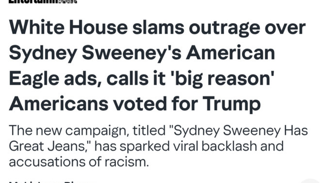 Ted Cruz And The White House Defends Sydney Sweeney Amid American Eagle Ad Backlash, What Are Your Thoughts?