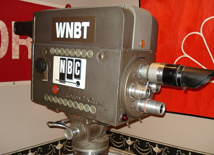 Did Analog video cameras exist in 1950?