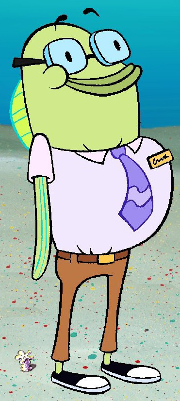 Spongebob. Hes a minor character but still. Carl of all the names