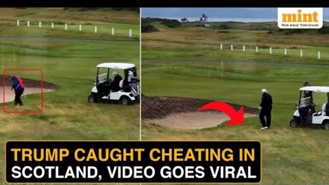 Your thoughts on Trump caught cheating at Golf?