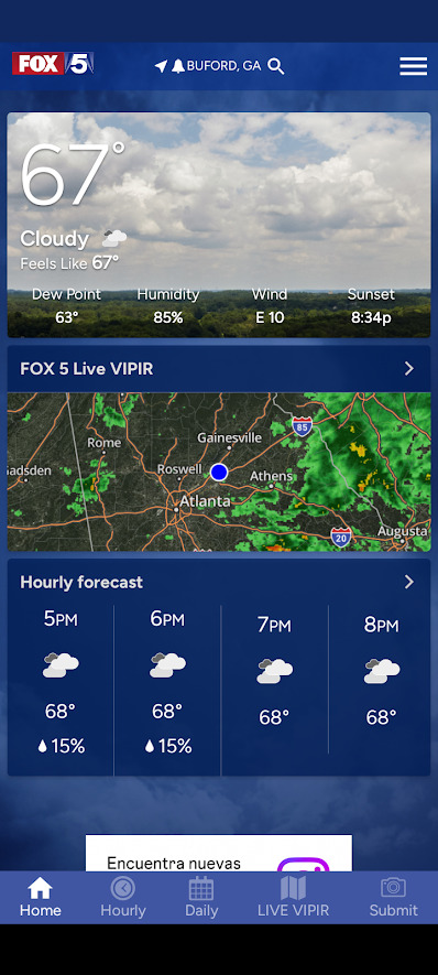 How is the weather where you are?