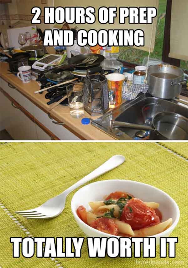Did YOU cook dinner today or order take out?