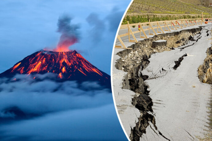 Would you rather experience an EARTHQUAKE or VOLCANO up close, or would you rather hear about it on the news?