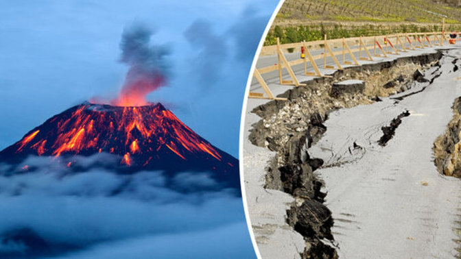 Would you rather experience an EARTHQUAKE or VOLCANO up close, or would you rather hear about it on the news?