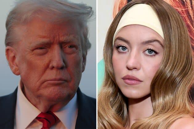 Trump: If Sydney Sweeny is a republican then I love her ad. Thoughts on his brain here?