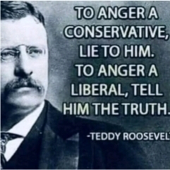 Do you agree with this statement from former US President Theodore Roosevelt?