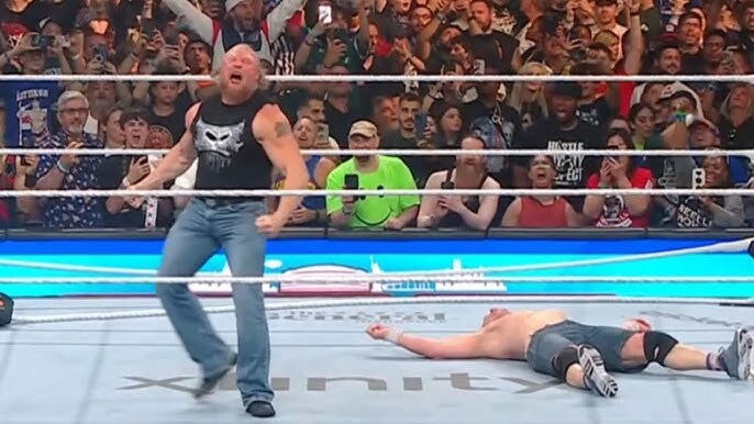 What is it about Brock Lesnar at 48 years old that still makes him a bigger draw than the current WWE roster?