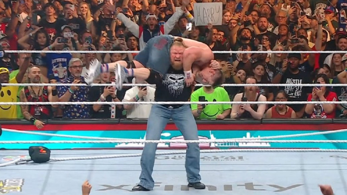 What is it about Brock Lesnar at 48 years old that still makes him a bigger draw than the current WWE roster?