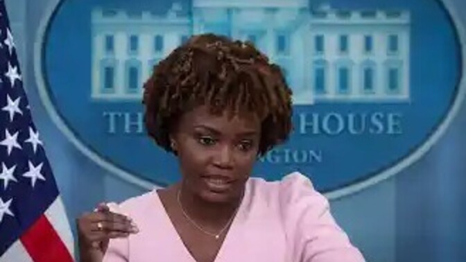 Americans, cast your vote. Karine Jean-Pierre will testify next week about Joe's mental state. What will she say?