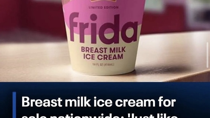 What’s your favorite flavor of breast milk ice cream?