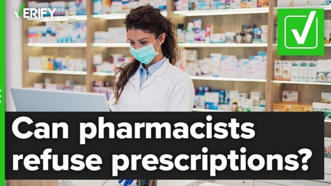 Other than taking time to verify the prescription or noting it may be harmful, should it be illegal for pharmacies to refuse to accept prescriptions?
