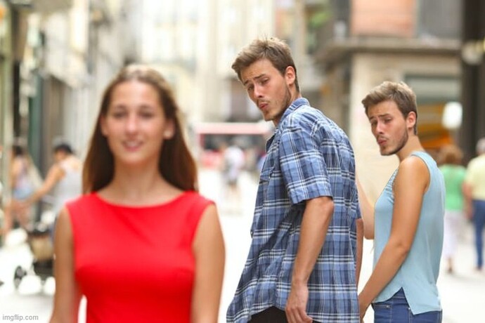 I recall a girl posting about how she likes to check out or admire the aesthetic of other women with her boyfriend. Is that common? Was she truthful?