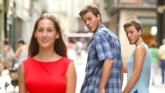 I recall a girl posting about how she likes to check out or admire the aesthetic of other women with her boyfriend. Is that common? Was she truthful?