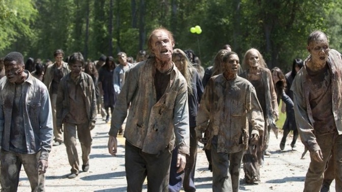 Would you rather drive this car escaping the zombies or would you rather get eaten by the zombies?