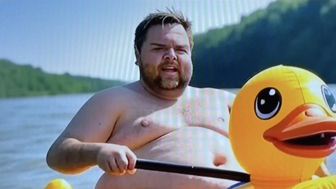 Did you hear Vance had a Happy Birthday, they emptied a lake to raise a river for him?