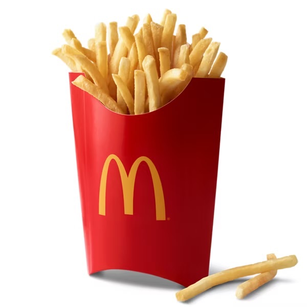 When you’re at McDonald’s what do you eat first?