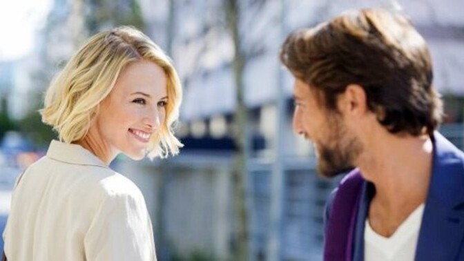 Do you find random eye contact, hot?