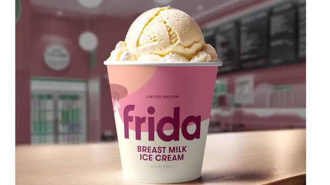 Would you ever try breastmilk flavour ice cream?