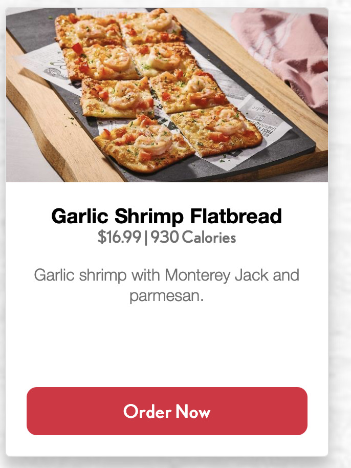 To claim my free $14.00 cake at Red Lobster, I have to spend at least $16.80 on an expensive appetizer. Which one to should get?