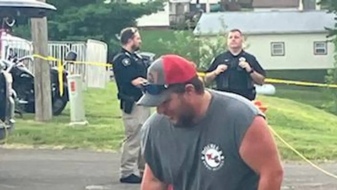 Would you become angry if the police chased a little girl on a tractor?