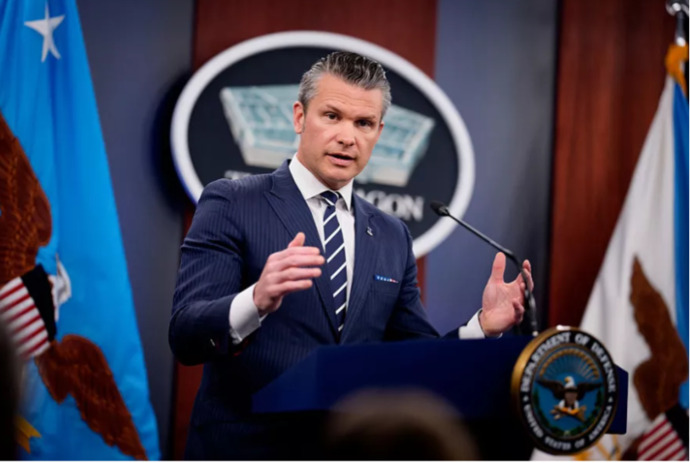 Why is Pete Hegseth reposting a video of a pastor whose church believes women shouldnt be allowed to vote?
