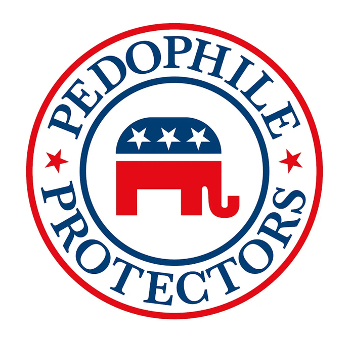 47 percent of Republicans would still Vote for Trump if were complicit in Epstein's sex trafficking crimes... What is wrong your\their brain?